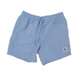 Męskie szybkoschnące spodenki kąpielowe – spodenki do siatkówki Surf Monkey®. Niebieskie kąpielówki męskie SURF MONKEY, m, bez wzorów, z materiału, do siatkówki. Za 179.95 zł.