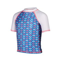 Koszulka anty-UV dla niemowląt Arena Friends Uv. Białe koszulki dziewczęce Arena, bez wzorów, bez ramiączek. Za 222.50 zł.