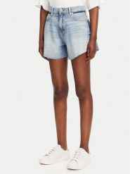 BOSS Szorty jeansowe 50534231 Niebieski Relaxed Fit. Niebieskie szorty damskie Boss, bez wzorów, z bawełny. Za 239.99 zł.