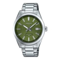 Zegarek Męski CASIO EFV-160D-3AVEF Srebrzysty. Szare zegarki męskie Casio. W wyprzedaży za 543.60 zł.