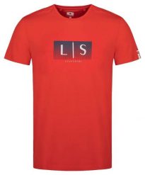 T-shirt męski Loap Allyss czerwony 2XL. Czerwone t-shirty męskie Scarpa, m, bez wzorów, z bawełny, bez kołnierzyka. Za 64.79 zł.