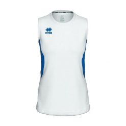 Damski tank top Errea Carry. Białe topy sportowe damskie ERREA, l, bez wzorów, z materiału, bez ramiączek. Za 189.45 zł.
