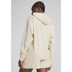 Damska wygodna prążkowana bluza z kapturem ESS ELEVATED PUMA Alpine Snow White. Białe bluzy z kapturem damskie Puma, l, prążkowane. W wyprzedaży za 174.00 zł.
