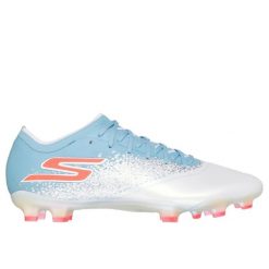 Buty piłkarskie Skechers Elite FG. Białe buty sportowe na co dzień damskie Skechers, bez wzorów, z materiału, na fitness i siłownię. Za 825.15 zł.