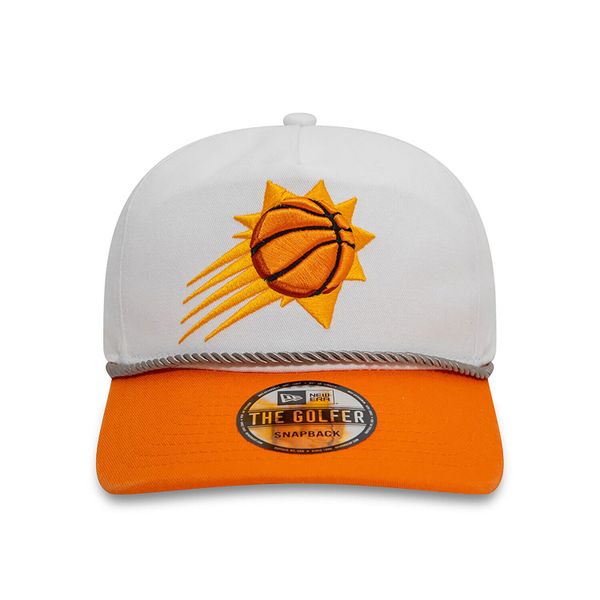 Czapka typu snapback New Era NBA Phoenix Suns. Białe czapki męskie New Era, bez wzorów. Za 177.00 zł.