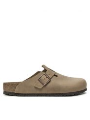 Birkenstock Klapki Boston SFB LEOI 1018147 Brązowy. Brązowe klapki i japonki męskie Birkenstock, ze skóry. Za 579.99 zł.