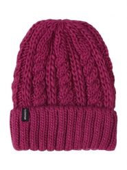 Brunotti Czapka beanie "Annecy" w kolorze fioletowym rozmiar: onesize. Różowe czapki zimowe damskie BRUNOTTI, z materiału. Za 95.69 zł.