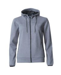 Clique Kurtka z kapturem Ottawa Women z miękkiego poliestru – ash. Szare kurtki damskie CLIQUE, s, bez wzorów, z kapturem. Za 244.95 zł.