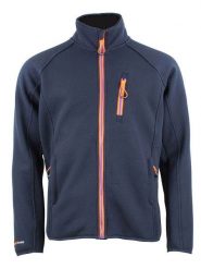 Peak Mountain Kurtka polarowa "Caprisio" w kolorze granatowym rozmiar: XL. Niebieskie kurtki męskie Peak Mountain, xl, bez wzorów, z materiału, bez kaptura. Za 252.99 zł.