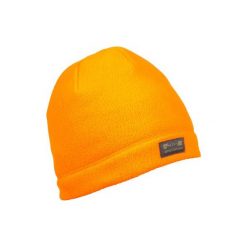 Czapka myśliwska 100 pomarańczowa. Brązowe czapki męskie SOLOGNAC, bez wzorów, z materiału, sportowe. Za 14.99 zł.