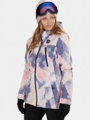 Kurtka Narciarska Damska Fundango Celine Allmtn. Czerwone kurtki narciarskie i snowboardowe damskie Fundango, m, bez wzorów, z materiału, bez kaptura, narciarskie. Za 649.00 zł.