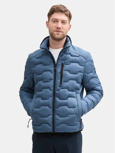 Tom Tailor Kurtka przejściowa 1044089 Niebieski Regular Fit. Niebieskie kurtki męskie Tom Tailor, m, bez wzorów, z syntetyku, bez kaptura. Za 269.99 zł.