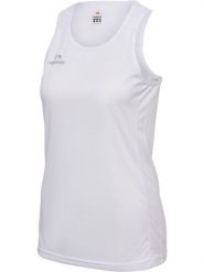 Damska koszulka typu tank top Newline Athletic. Białe topy sportowe damskie Newline, xl, bez wzorów, z materiału, bez ramiączek. Za 144.00 zł.