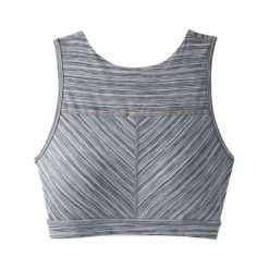 Prana Biustonosz sportowy damski Lupita Crop Bra Top Agave Heather (rozmiar M). Brązowe biustonosze sportowe damskie Prana, m, bez wzorów, bez ramiączek. W wyprzedaży za 175.00 zł.