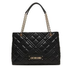 Torebka LOVE MOSCHINO. Czarne torebki klasyczne damskie Love Moschino, bez wzorów, bez dodatków. Za 979.99 zł.