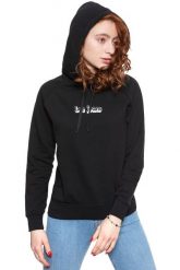 BLUZA LEE DAMSKA HOODIE BLACK L53WTX01 112112584. Czarne bluzy z kapturem damskie Lee, l, z bawełny. Za 149.99 zł.