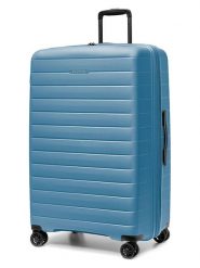 Puccini Walizka "Seoul" w kolorze niebieskim - 50 x 78 x 36 cm rozmiar: onesize. Niebieskie walizki Puccini, bez wzorów, z materiału. Za 348.90 zł.