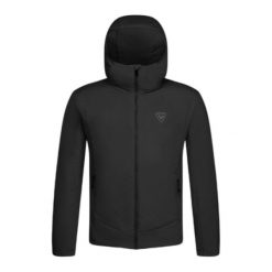 Kurtka narciarska z kapturem Rossignol Opside. Czarne kurtki damskie Rossignol, na zimę, xl, bez wzorów, z kapturem. Za 1,045.45 zł.