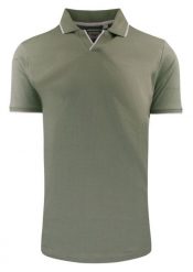 Oryginalna Koszulka Polo - Brave Soul - Wyblakła Zieleń. Zielone koszulki polo męskie Brave Soul, l, bez wzorów, z bawełny, bez ramiączek. Za 75.00 zł.
