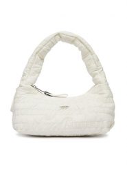 Tommy Jeans Torebka Tjw Icon Aop Shoulder Bag AW0AW18467 Biały. Białe torebki klasyczne damskie Tommy Jeans, bez wzorów, z jeansu, bez dodatków. Za 409.99 zł.