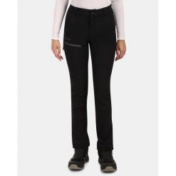Damskie spodnie outdoorowe Kilpi VILLAIN-W. Czarne spodnie dresowe damskie Kilpi, na lato, bez wzorów, z nylonu. Za 520.17 zł.
