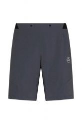 Spodenki trekkingowe męskie Trail Guard l. Szare szorty męskie La Sportiva, na lato, bez wzorów, z elastanu. Za 299.99 zł.