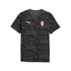 Męska koszulka AC Milan FtblCulture z nadrukiem na całej powierzchni PUMA. Czarne t-shirty sportowe męskie Puma, m, z dżerseju, bez ramiączek, do piłki nożnej. Za 157.10 zł.