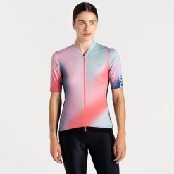 Koszulka rowerowa damska AEP Stimulus. Zielone bluzki sportowe damskie Dare 2b, l, bez wzorów, bez ramiączek. W wyprzedaży za 194.70 zł.