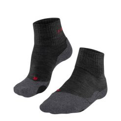 Krótkie skarpetki Falke TK2 Explore. Szare skarpetki męskie Falke, bez wzorów, z elastanu. Za 151.00 zł.