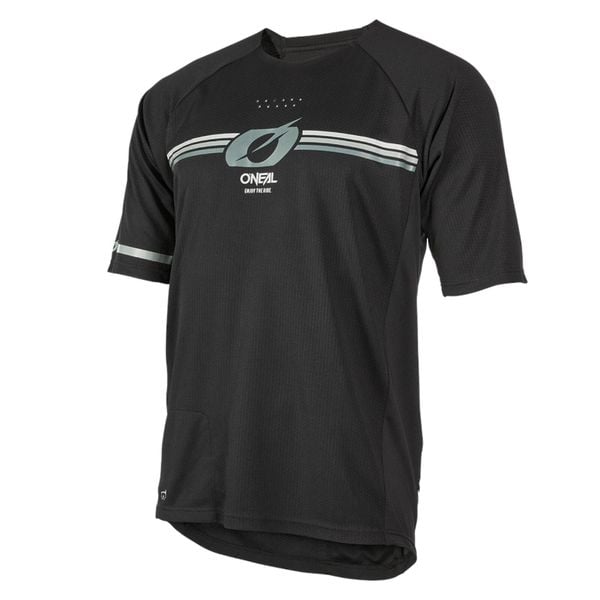 Koszulka t-shirt rowerowy męski O'Neal Pin It. Czarne t-shirty męskie O'NEAL, l, bez wzorów, z materiału, bez kołnierzyka. Za 233.70 zł.