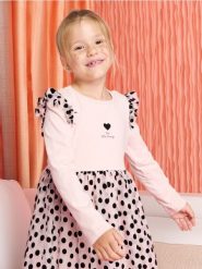 Sukienka z tiulem - różowy. Czerwone sukienki dziewczęce Sinsay, bez wzorów, z tiulu, bez ramiączek, długie. Za 25.99 zł.