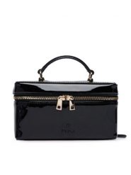 Furla Torebka Camelia Micro WE00780 BX0246 O6000 Czarny. Czarne torebki klasyczne damskie Furla, bez wzorów, z lakierowanej skóry, lakierowane, bez dodatków. Za 1,039.00 zł.