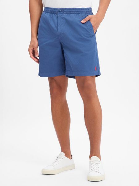 Polo Ralph Lauren Szorty - Prepster Mężczyźni Bawełna (100%) niebieski, L. Niebieskie szorty męskie Polo Ralph Lauren, z bawełny, bez kołnierzyka. Za 549.95 zł.