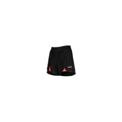 Spodenki krótkie damskie DIADORA L. DOUBLE LAYER SHORTS BE ONE. Czarne szorty damskie Diadora, bez wzorów, z elastanu. Za 89.99 zł.