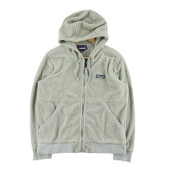 Second life - Kurtka z futerka owczego w kolorze beżowym dla kobiet - Stan dobry. Brązowe kurtki damskie Patagonia, bez wzorów, bez kaptura. Za 211.46 zł.