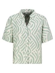 Eight2Nine Bluzka w kolorze zielono-kremowym rozmiar: S. Zielone bluzki damskie Eight2Nine, s, bez wzorów, bez kołnierzyka, bez ramiączek. Za 82.99 zł.