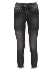 Herrlicher Dżinsy - Skinny fit - w kolorze czarnym rozmiar: W25. Czarne jeansy damskie Herrlicher. Za 87.81 zł.