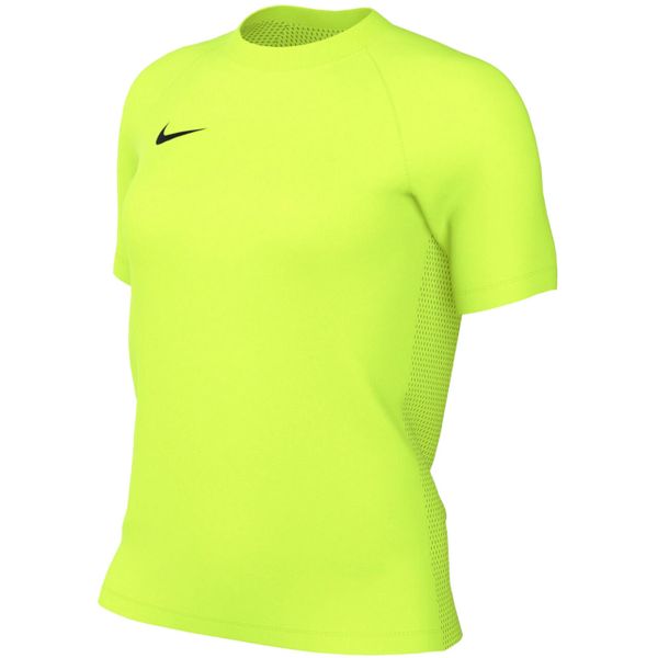 Koszulka damska Nike Dri-Fit Park VIII. Zielone bluzki damskie Nike, bez wzorów, z materiału, bez kołnierzyka. Za 66.99 zł.