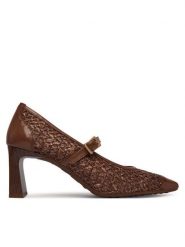 Hispanitas Czółenka RHV264609 C007 Brązowy. Brązowe czółenka damskie Hispanitas, bez wzorów, z materiału, bez obcasa. Za 609.99 zł.