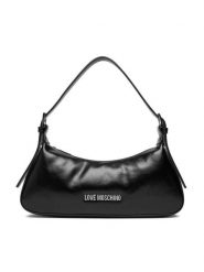 LOVE MOSCHINO Torebka JC4390PP0NKP000A Czarny. Czarne torebki klasyczne damskie Love Moschino, bez wzorów, ze skóry, bez dodatków. Za 449.99 zł.