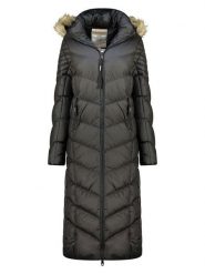 Canadian Peak Płaszcz zimowy "Capucineak" w kolorze czarnym rozmiar: XL. Czarne płaszcze damskie Canadian Peak, na zimę, xl, bez wzorów, z puchu. Za 284.15 zł.