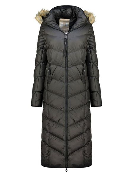 Canadian Peak Płaszcz zimowy "Capucineak" w kolorze czarnym rozmiar: XL. Czarne płaszcze damskie Canadian Peak, na zimę, xl, bez wzorów, z puchu. Za 265.40 zł.