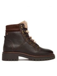 Barbour Trapery Bambburgh LFO0770BR96 Brązowy. Brązowe trapery damskie Barbour, ze skóry, bez obcasa. Za 869.99 zł.