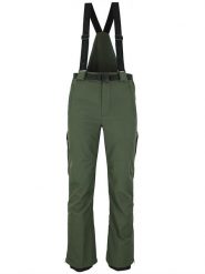 Peak Mountain Softshellowe spodnie narciarskie "Candalo" w kolorze khaki rozmiar: M. Brązowe spodnie materiałowe męskie Peak Mountain, bez wzorów, z tkaniny. Za 302.39 zł.