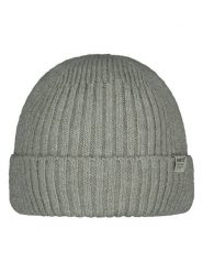 Barts Czapka "Meeson" w kolorze zielonym rozmiar: onesize. Zielone czapki męskie Barts, z aplikacjami, prążkowane, sportowe. Za 83.42 zł.