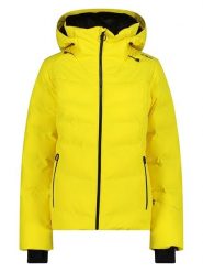 CMP Kurtka narciarska w kolorze żółtym rozmiar: 46. Żółte kurtki narciarskie i snowboardowe damskie CMP, bez wzorów, z tkaniny, bez kaptura, narciarskie. Za 419.69 zł.