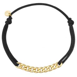 Glanzstücke München Bransoletka z Srebra Sterling w zlocie zóltym Bransoletki 1 ct Damski. Żółte bransoletki damskie Glanzstücke München, pozłacane. Za 159.99 zł.