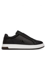 Calvin Klein Sneakersy V3X9-83295-1355999 S Czarny. Czarne buty sportowe chłopięce CALVIN KLEIN, bez wzorów, ze skóry, bez zapięcia. Za 429.99 zł.