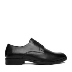 Półbuty Lasocki. Czarne buty wizytowe męskie Lasocki, bez zapięcia. Za 229.99 zł.
