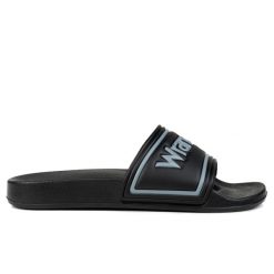 Klapki męskie na basen Wrangler AVERELL SLIDER MEN LOW. Czarne klapki i japonki męskie Wrangler. Za 60.00 zł.